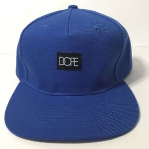 NWOT Dope SnapBack Blue